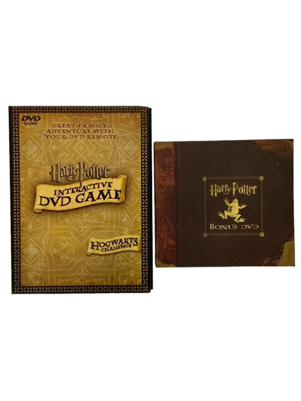 Harry Potter Interactive Hogwarts Challenge DVD Game & Bonus Disc 2007